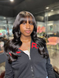 Virgin Straight Wig Natural 1B